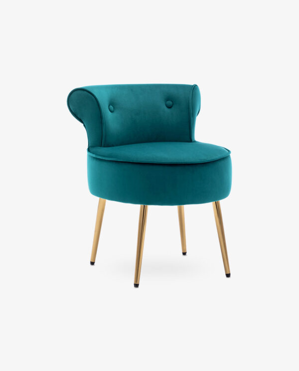 Graceful Button Slipper Chair - Image 15