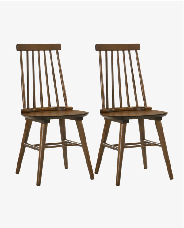 Spindle Dining Chairs Set of 2 - Image 2