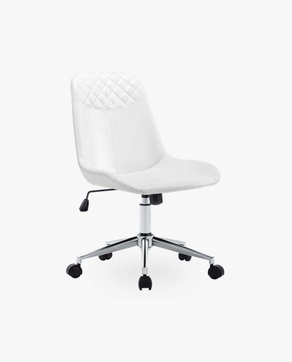 Modern Faux Leather Desk Chair - Image 4