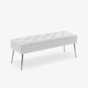 Vintage Upholstered Bedroom Bench