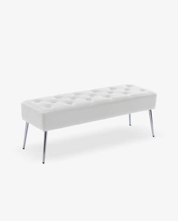 Vintage Upholstered Bedroom Bench