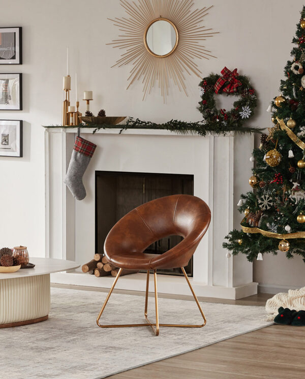 Golden Legs Papasan Chair - Image 2