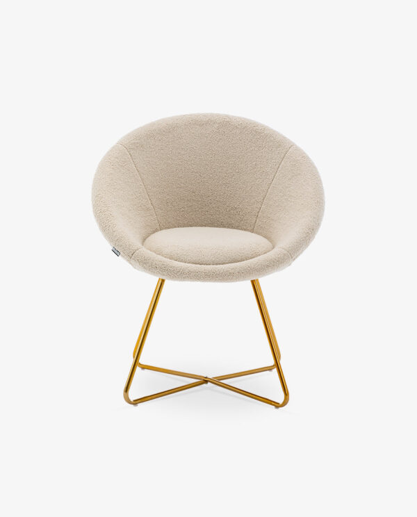 Textured Sherpa Papasan Chair - Image 11