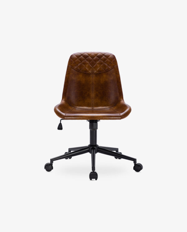 Modern Faux Leather Desk Chair - Image 3