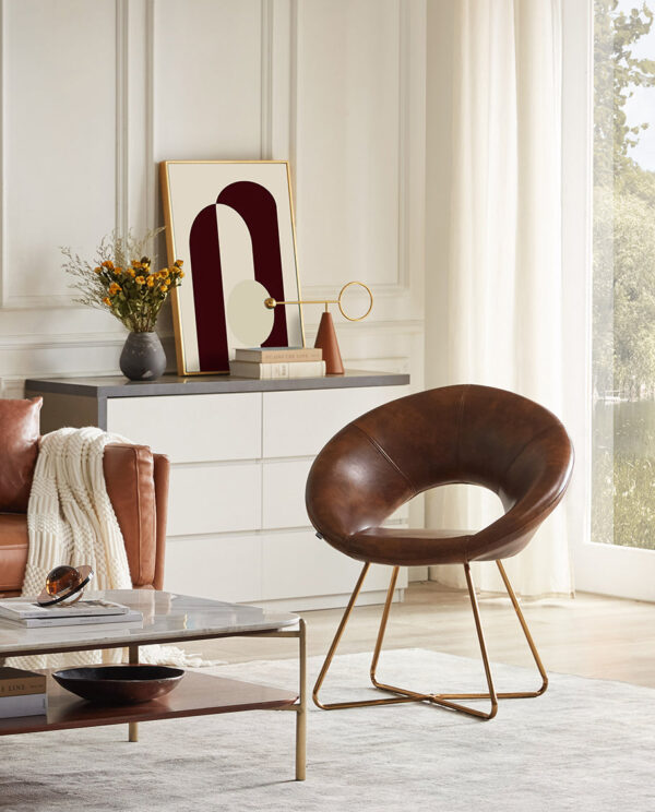 Golden Legs Papasan Chair - Image 7