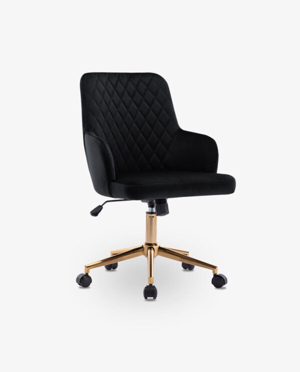 Mid-Century Golden Legs Desk Chair - Image 9