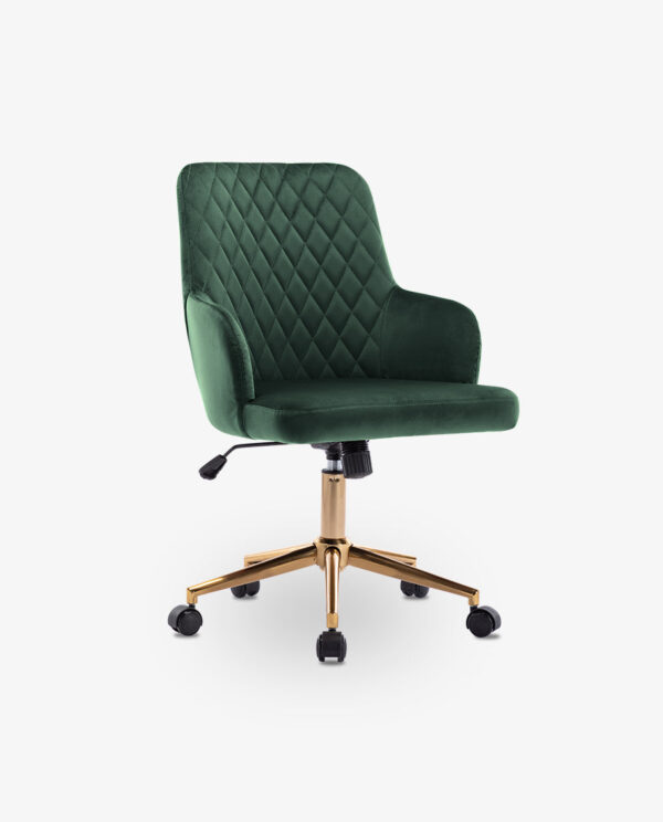 Mid-Century Golden Legs Desk Chair - Image 5