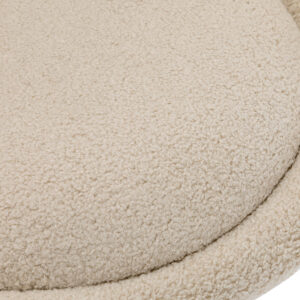 Textured Sherpa Papasan Chair
