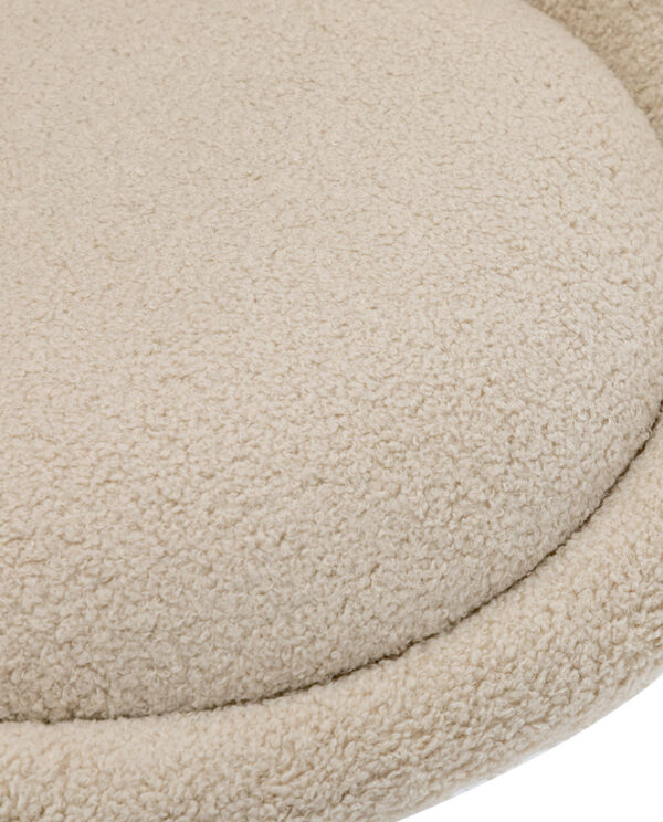 Textured Sherpa Papasan Chair
