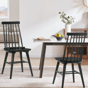 Spindle Dining Chairs Set of 2