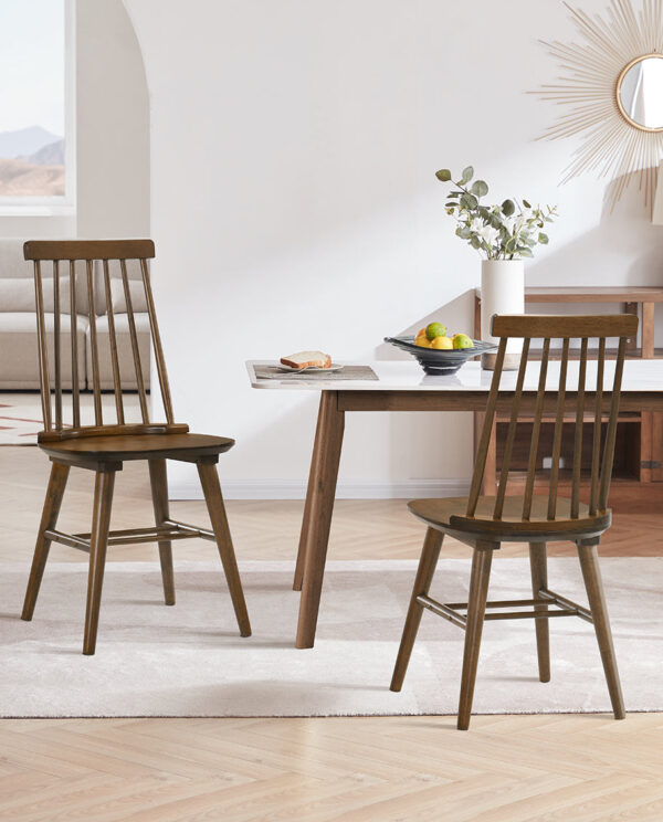 Spindle Dining Chairs Set of 2 - Image 6