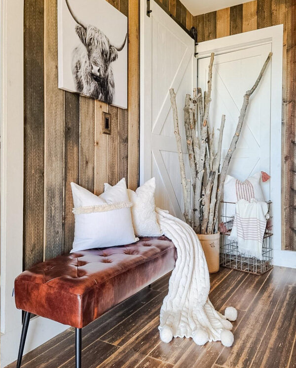 Desert-Inspired Bedroom Bench - Image 9