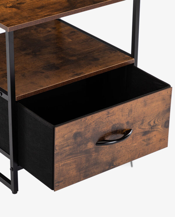 1 Drawer Storage Chest Nightstand - Image 2