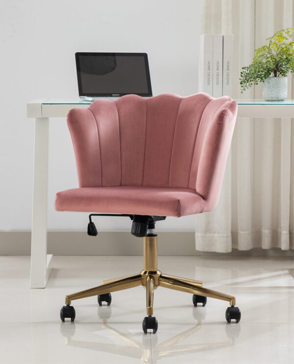 Capital Velvet Ergonomic Chair - Image 2
