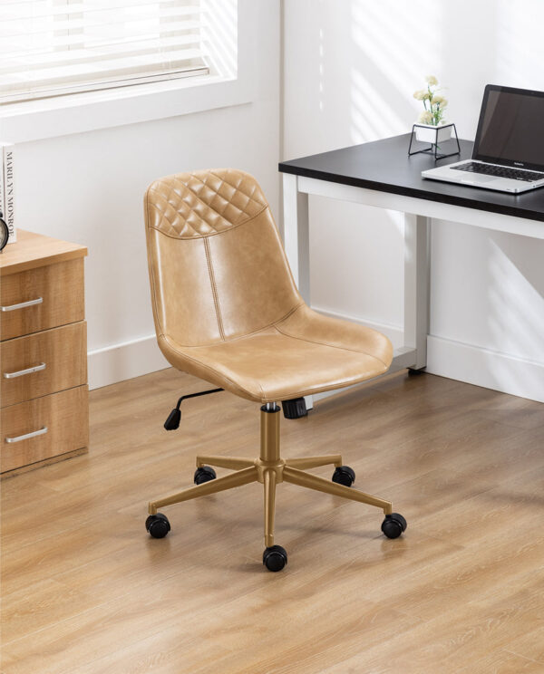Golden Legs Desk Chair - Image 5