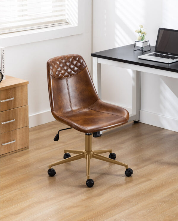 Golden Legs Desk Chair - Image 7
