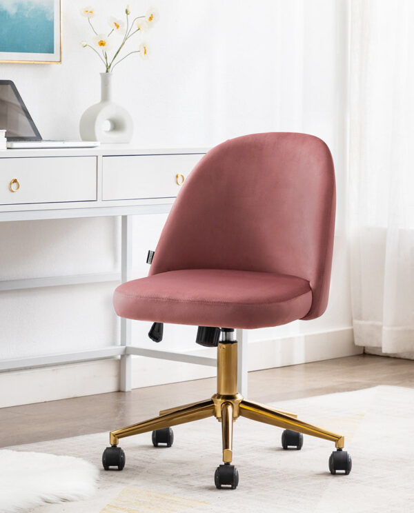 Chic Velvet Desk Chair - Image 7