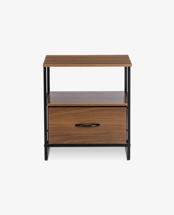 1 Drawer Storage Chest Nightstand - Image 3