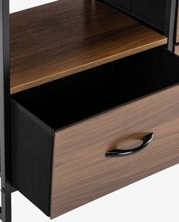 Western Style 4 Drawer Combo Dresser - Image 2