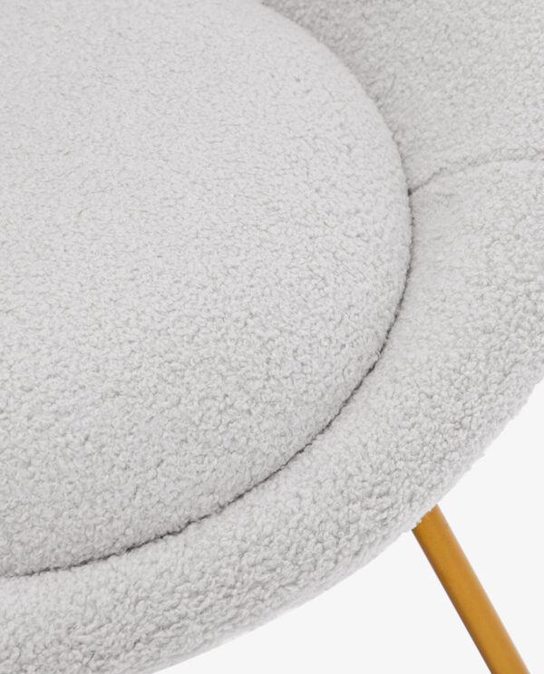 Textured Sherpa Papasan Chair - Image 10