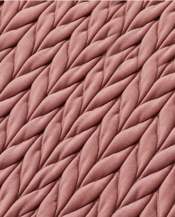 Leisure Quilting Ottoman Vanity Stool - Image 4