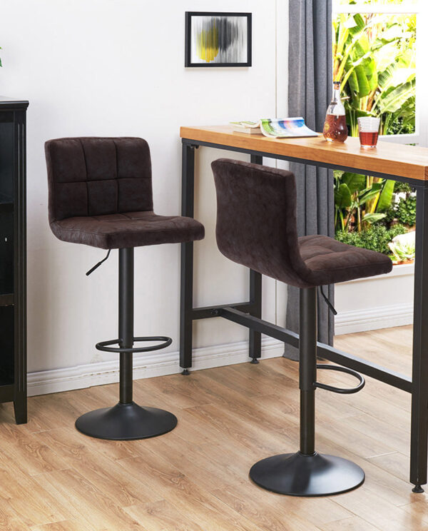 Leathaire Bar Stools Set of 2 - Image 17