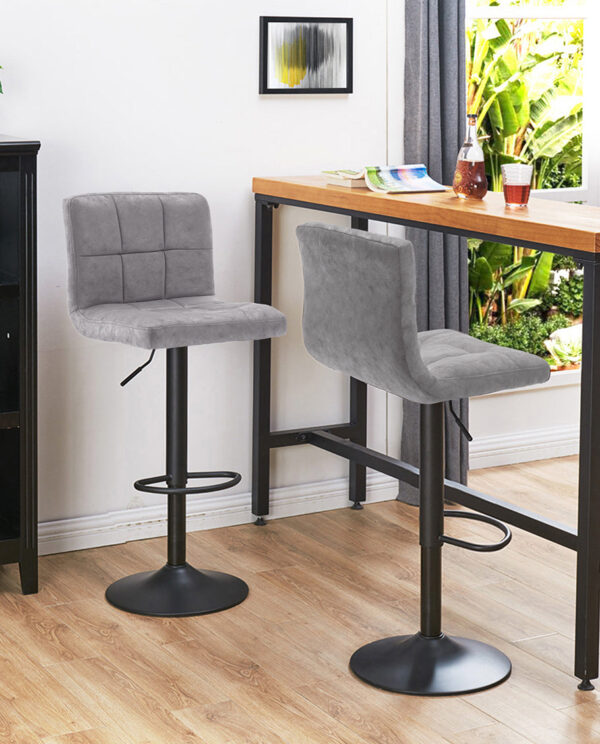 Leathaire Bar Stools Set of 2 - Image 7