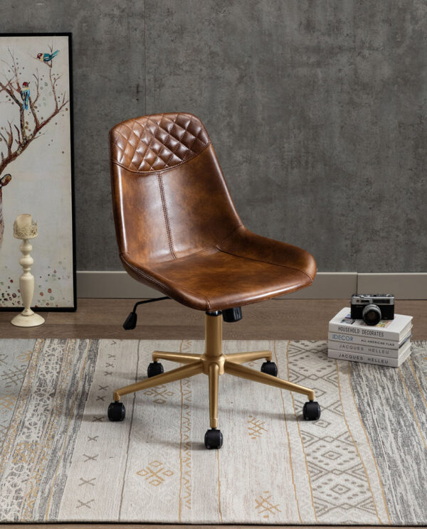 Golden Legs Desk Chair - Image 2