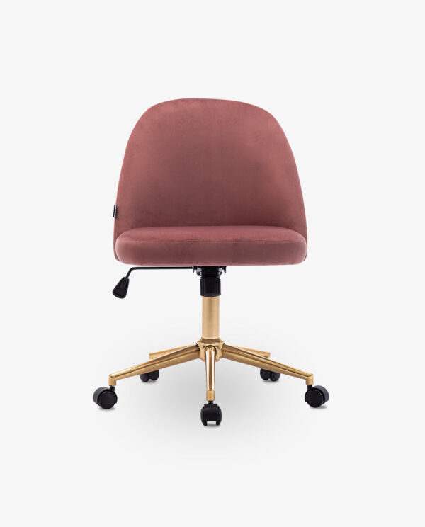 Chic Velvet Desk Chair - Image 2