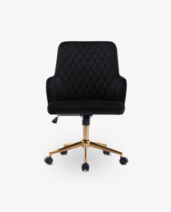 Mid-Century Golden Legs Desk Chair - Image 8