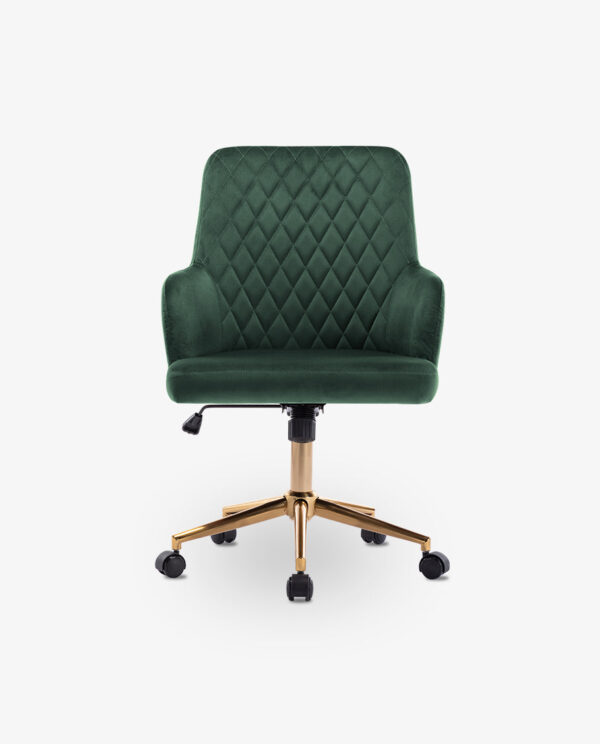 Mid-Century Golden Legs Desk Chair - Image 2
