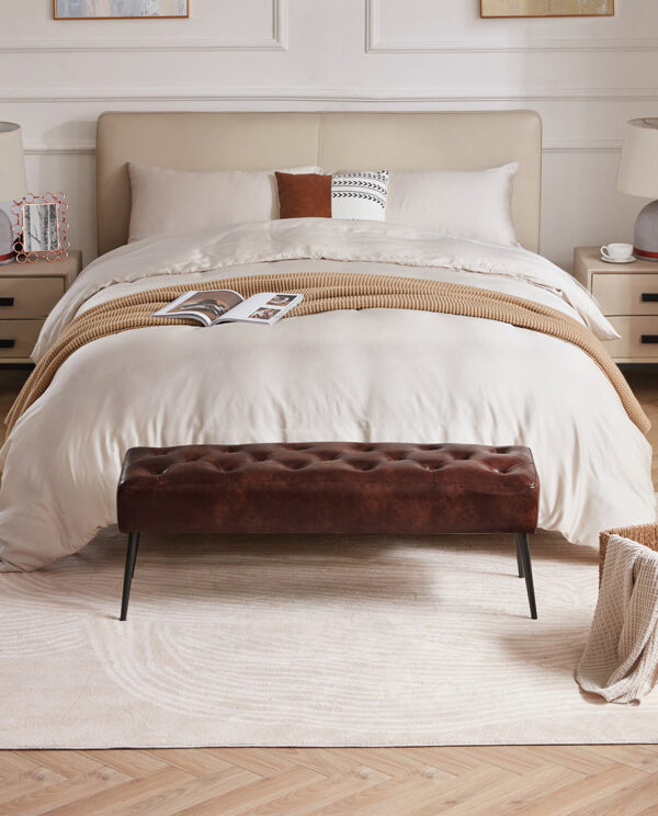 Desert-Inspired Bedroom Bench - Image 5