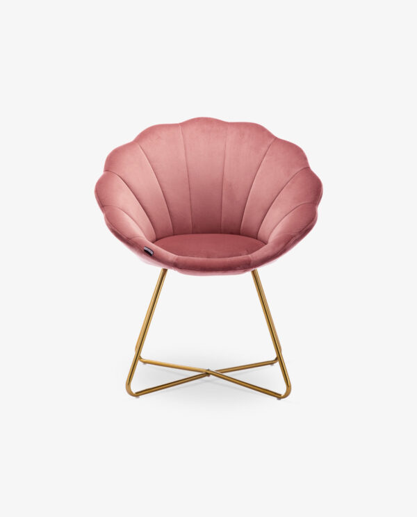 Velvet Curved Papasan Chair - Image 6