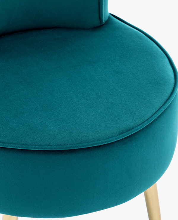 Graceful Button Slipper Chair - Image 17