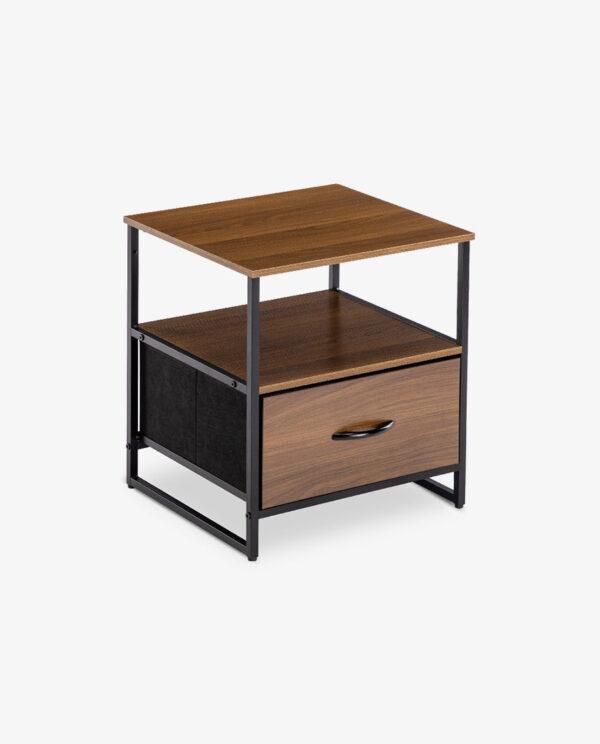 1 Drawer Storage Chest Nightstand - Image 4