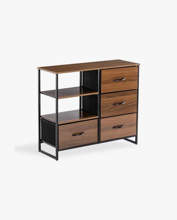 Western Style 4 Drawer Combo Dresser - Image 6