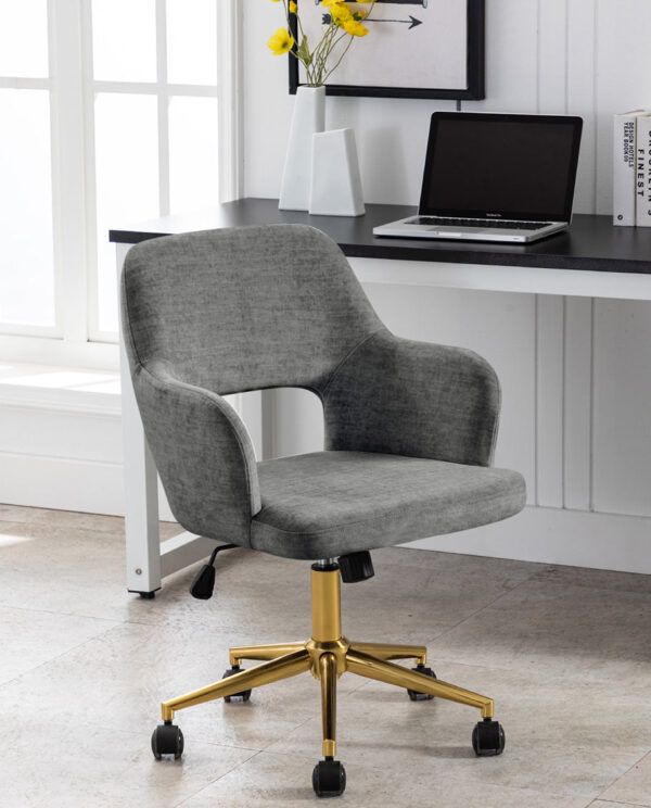 Ergonomic Open Back Swivel Chair - Image 7
