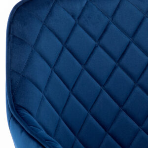 Rhombus Velvet Accent Chair