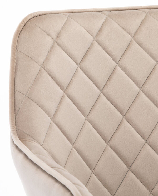 Rhombus Velvet Accent Chair - Image 16