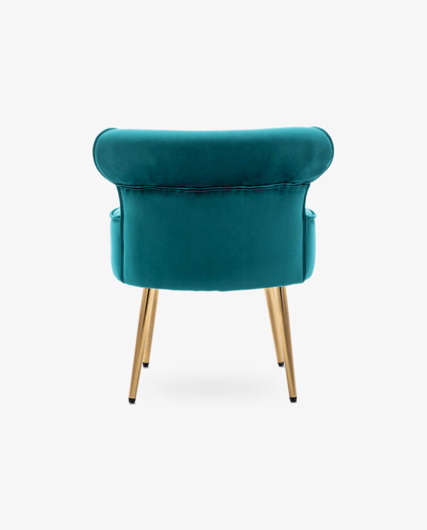 Graceful Button Slipper Chair - Image 13