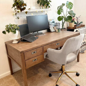 Open Back Swivel Task Chair