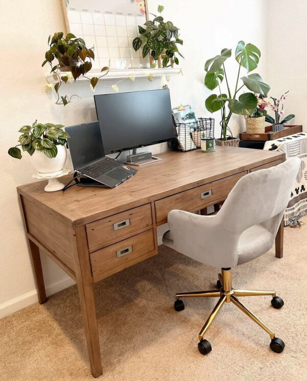 Open Back Swivel Task Chair