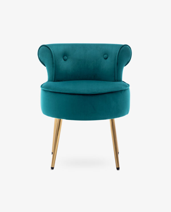 Graceful Button Slipper Chair - Image 6