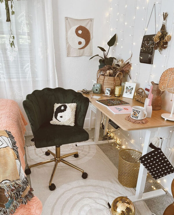Capital Velvet Ergonomic Chair - Image 18