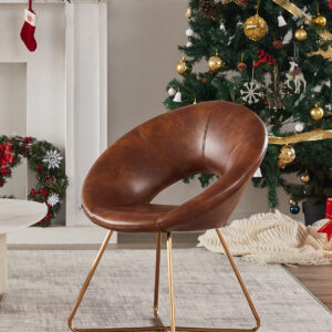 Golden Legs Papasan Chair