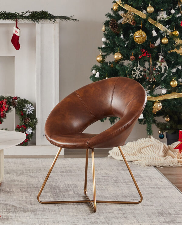 Golden Legs Papasan Chair