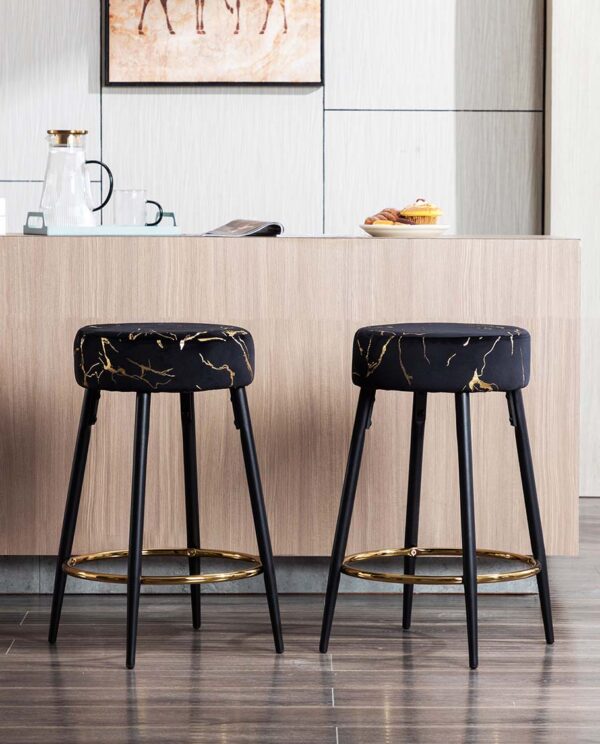 24"/30" Mountain Haven Bar Stools Set of 2 - Image 11